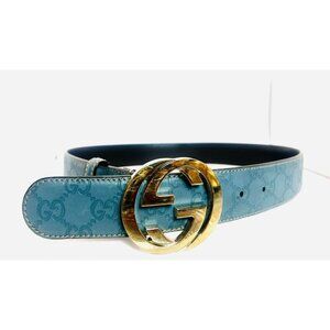 Gucci GG Marmont Belt with iconic interlocking logo